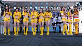 ピレリスーパー耐久2019開幕戦鈴鹿　レースクィーンステージ　4K