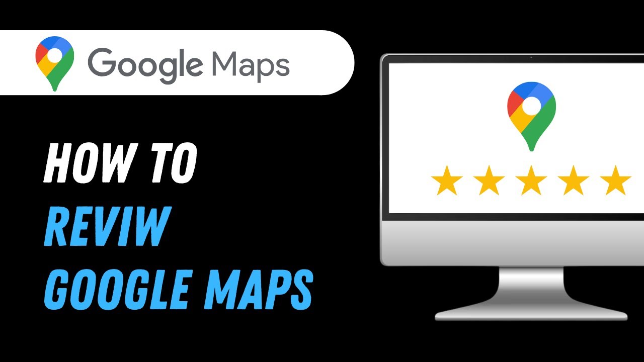 How to google map review - YouTube