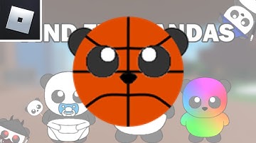 Roblox Find The Pandas: how to get "Basketball Panda"