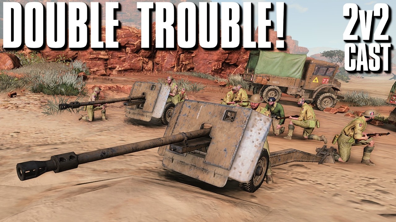 DOUBLE TROUBLE! - 2v2 CAST - Company of Heroes 3