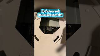My Modded Sega Dreamcast with an SD card slot #sega #retrogaming #shorts #retromodding