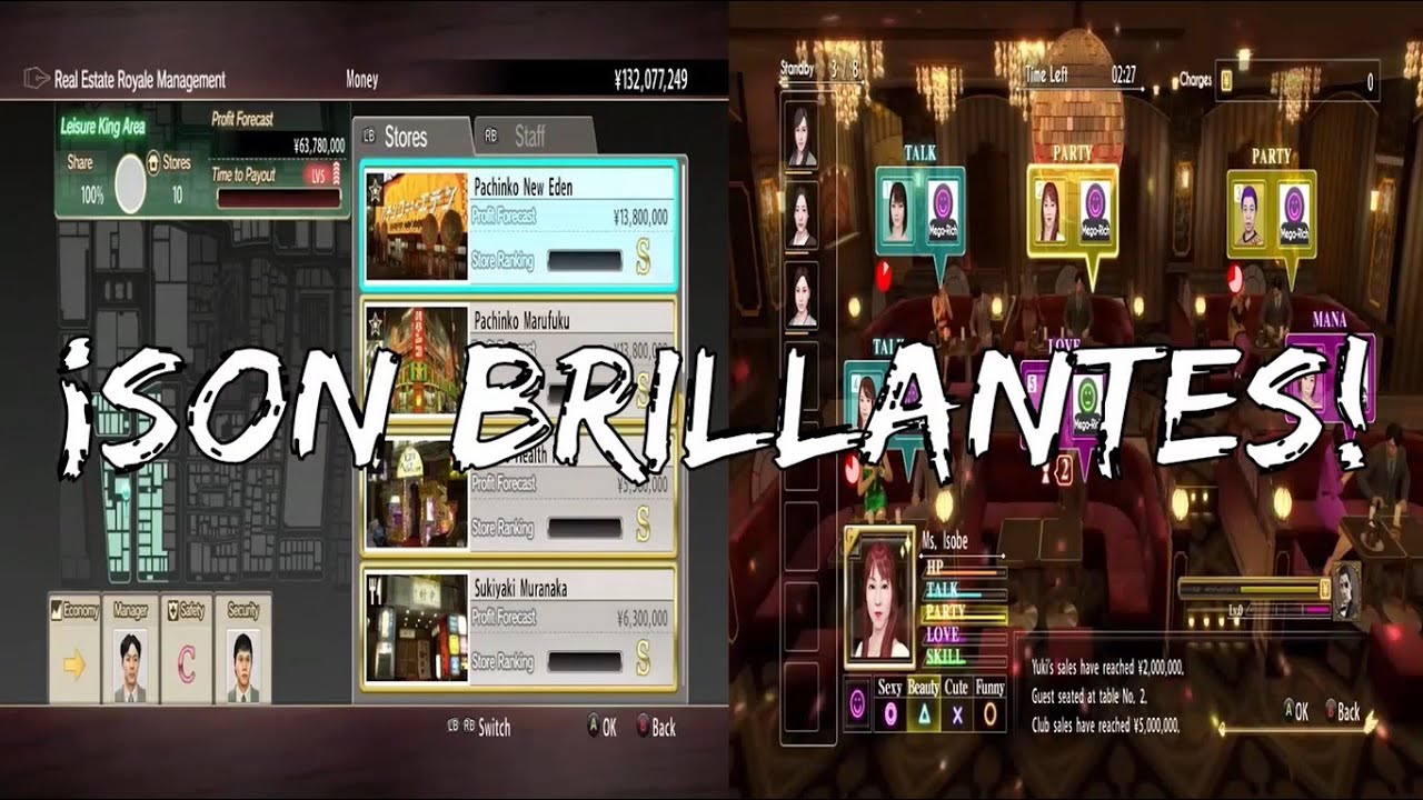 Yakuza 0 Real Estate & Cabaret Club GUÍA EN ESPAÑOL ¿CÓMO GANAR