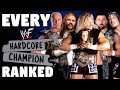 Every WWE Hardcore Champion Ranked From WORST to BEST