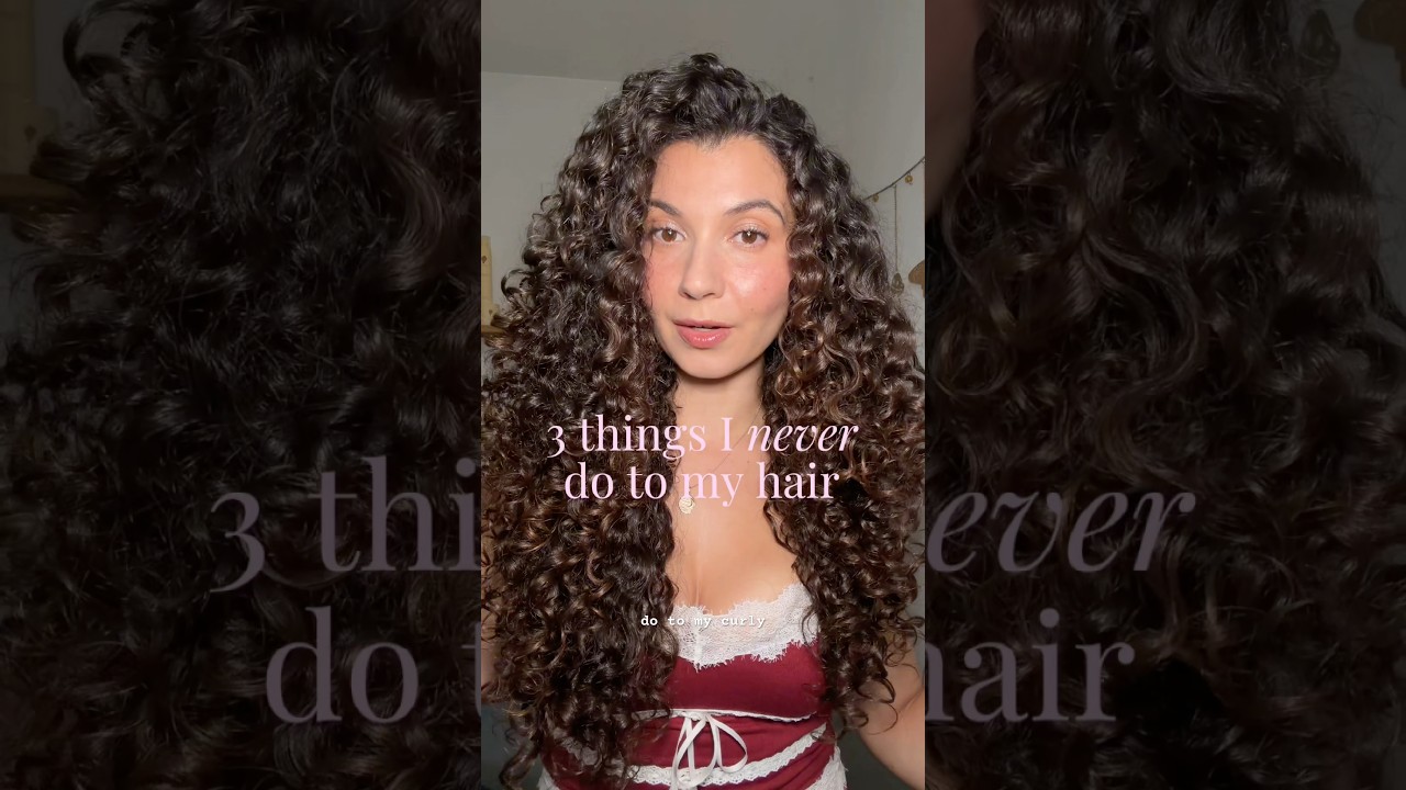 3 вещи, которые я НИКОГДА не делаю со своими волосами 