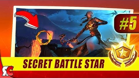 Fortnite | WEEK 5 Secret Battle Star Location (Season 8 Battle Star Discovery Loading Screens)