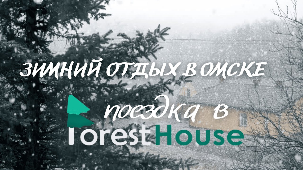 Зимний отдых в Омске. База отдыха ForestHouse. Баня, купель, снегоходы.