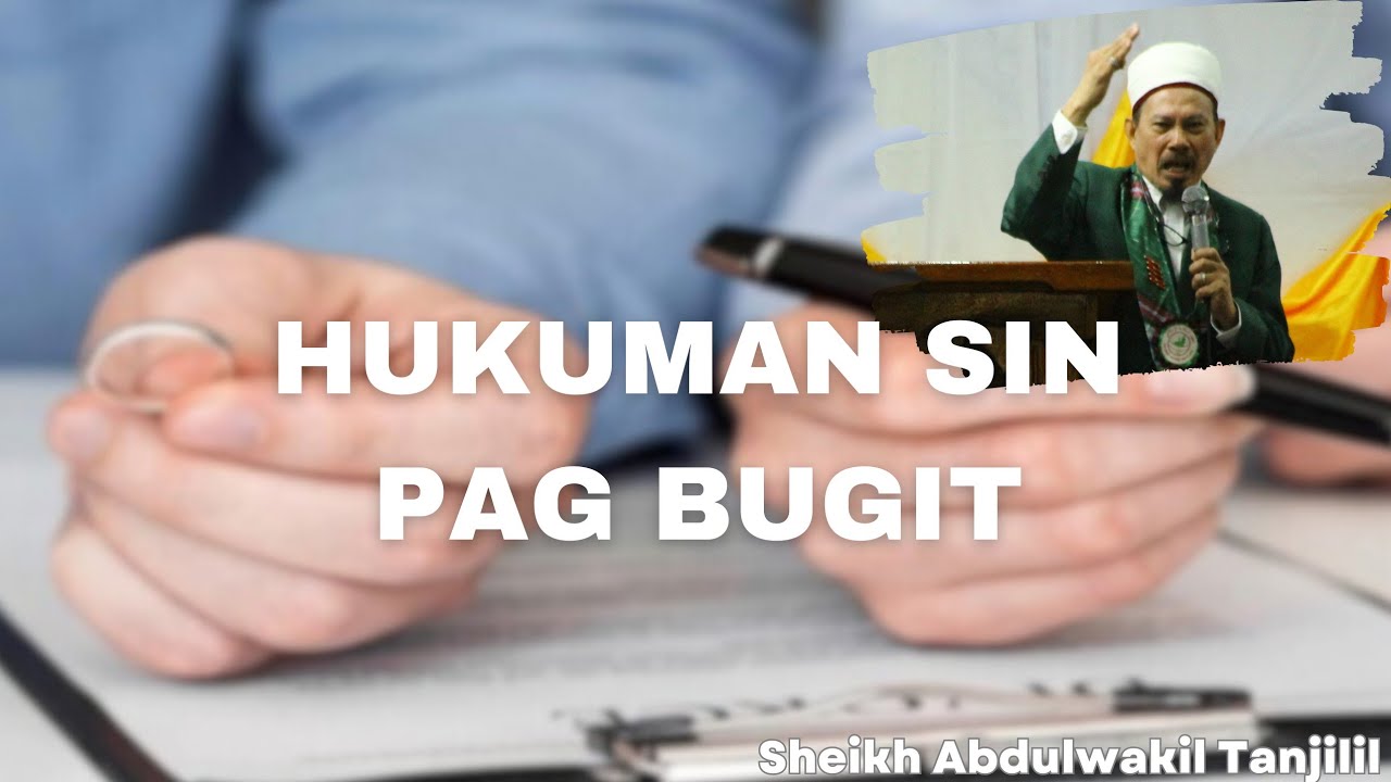 HUKUMAN SIN PAG BUGIT