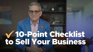 10-Point Checklist for Selling Your Business with Eric Becker | Cresset