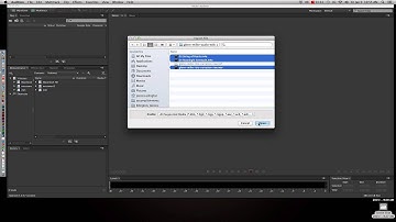 Adobe Audition: Importing Files