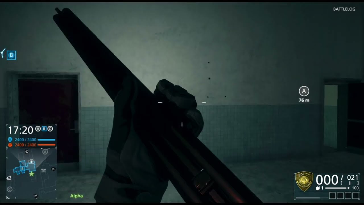 Battlefield Hardline Mammoth Gun