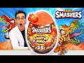 Abro HUEVO GIGANTE con SORPRESAS 🎁 Zuru Smasher Mega Light Up Dino T-Rex