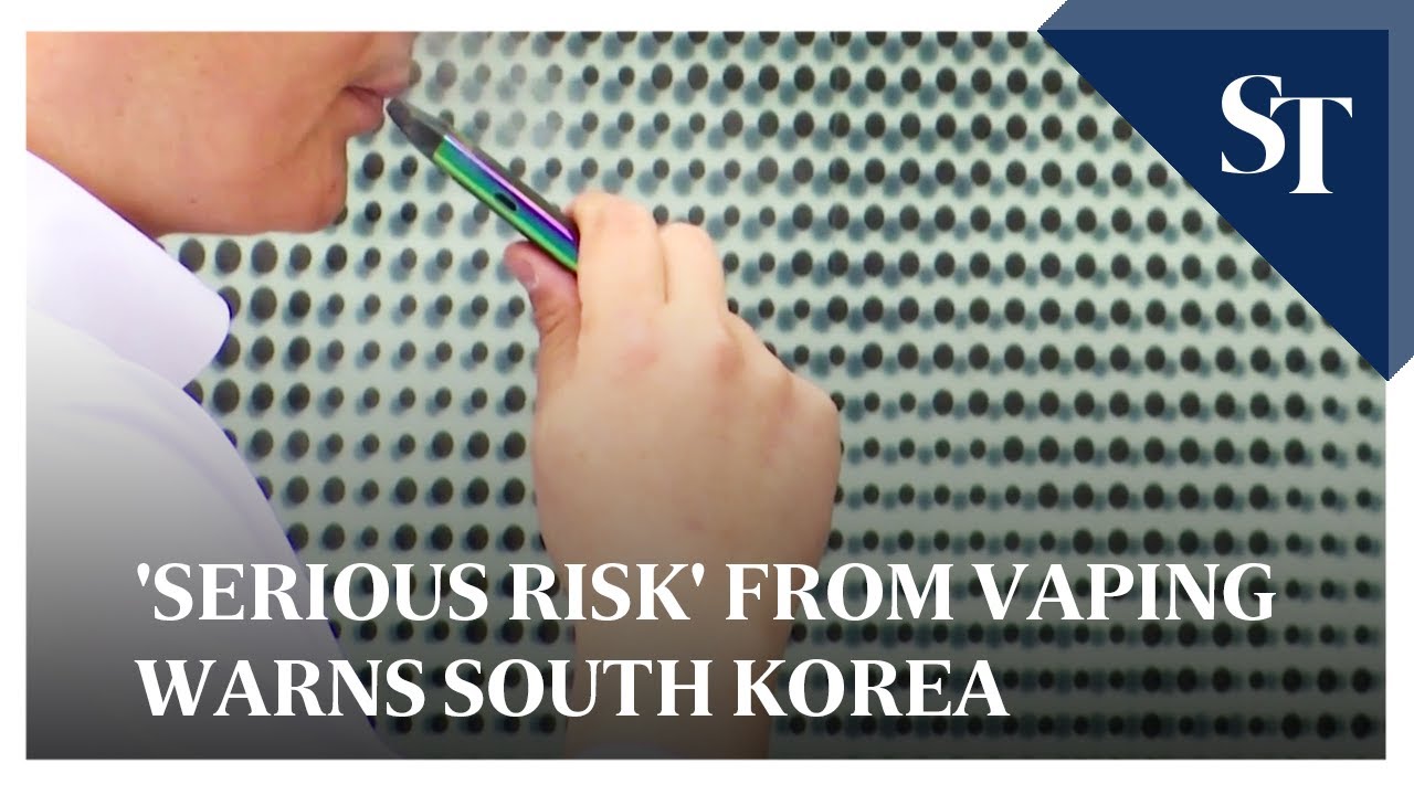 South Korea warns of 'serious risk' from vaping YouTube