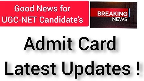 UGC NET 2021 😀 आ गए सभी Subject के Admit Card ।। Ugc Net 2021 Admit Card ।। Ugc Net 2021 Exam Date