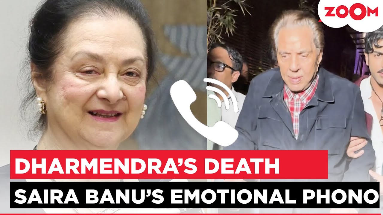 Saira Banu's FIRST reaction to Dharmendra's death; gets emotional while sharing memories | Exclusive