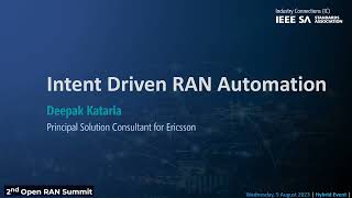 Intent Driven RAN Automation screenshot 2