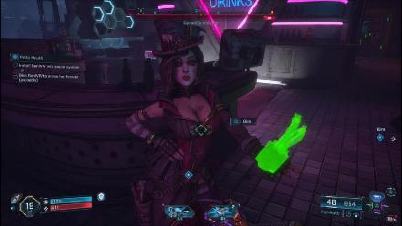 Borderlands 4 Potty Mouth: Install GenIVIV into sound system or erase her
