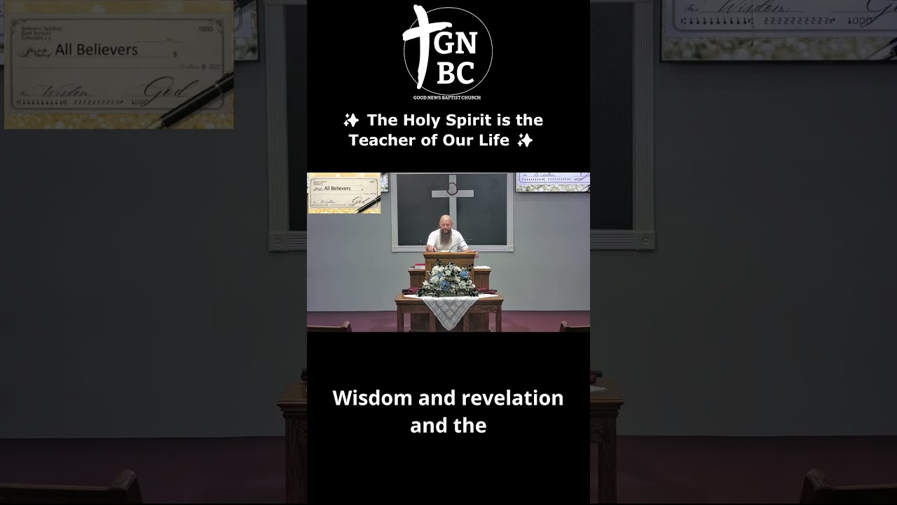 The Holy Spirit is the Teacher of Our Life 