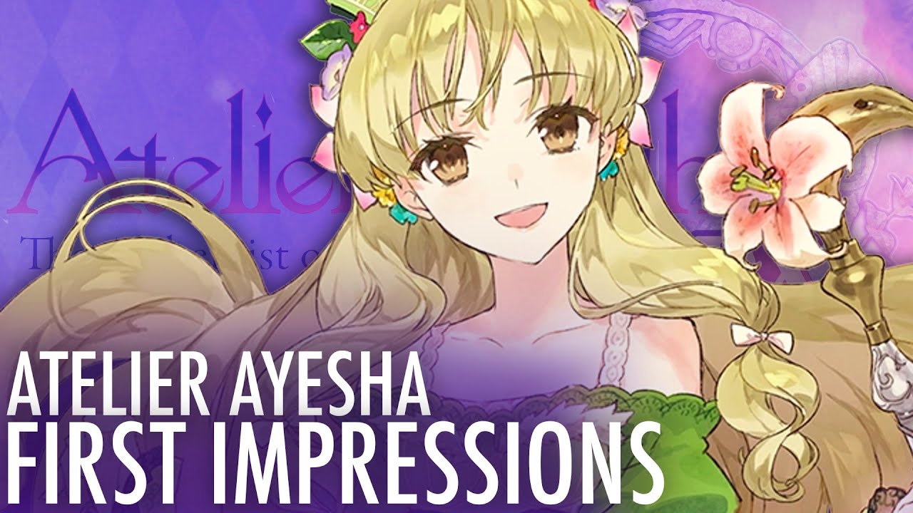 CUTEST GAME EVER! | Atelier Ayesha: The Alchemist of Dusk DX | First Impressions