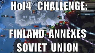 Hearts of Iron 4 Challenge: Finland annexes Soviet Union