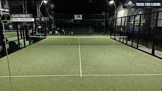 Torneo Anual La Estacion Indoor Padel Tercera Fecha Clausura Cancha 2