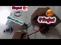 4 Easy Project Ideas 💡 💯% Real/ Magnet Circle ⭕ Free electricity Generating #experiment #diy #tech 
