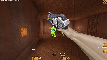 QUAKE 2 | David vs maq | 2021 | friendly match on q2dm1 (The Edge)