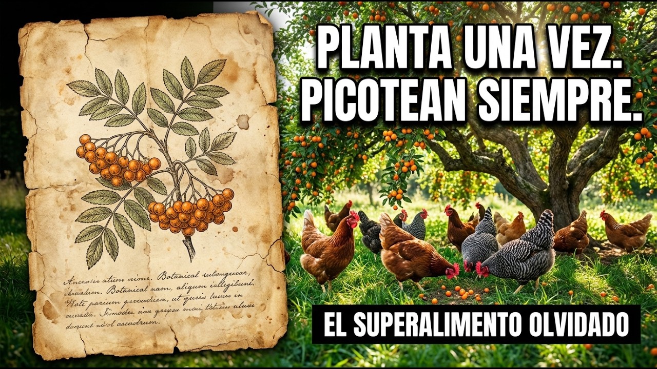 Planta Una Vez, Alimenta a Tus Gallinas Para Siempre: ¿Por Qué Ocultan Este Súper Alimento?