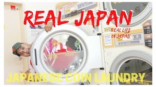 REAL LIFE JAPAN: Japanese Coin Laundry + Combini!