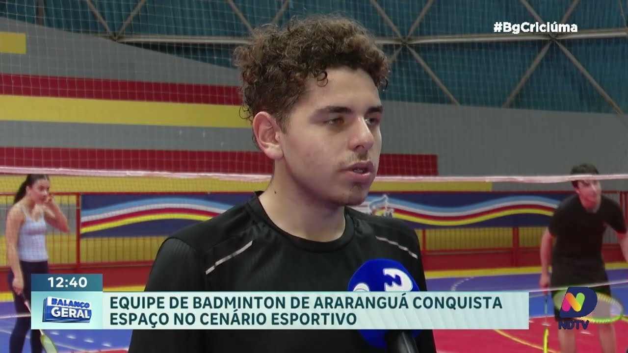Badminton conquista espaço e fortalece o esporte em Araranguá