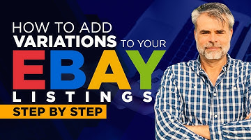 How To Add Variations To Your eBay Listings - STEP BY STEP
