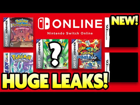 POKEMON LEAKS for NINTENDO SWITCH ONLINE! Huge Emulator Discovery and more News!