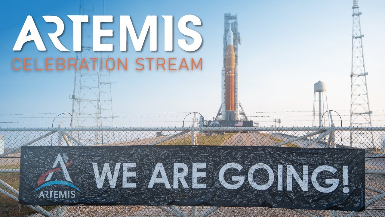 Artemis Celebration Stream - YouTube