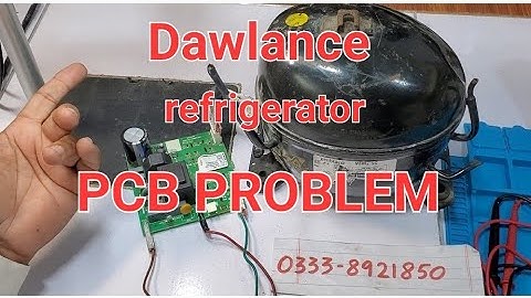 Dawlance inverter refrigerator PCB does not operate the compressor#123