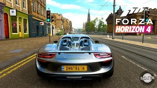 Porsche 918 spyder gameplay in forza horizon 4