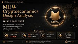 MEW Crypto Economy Analysis
