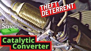 Catalytic Converter Theft Deterrent Easy and Cheap