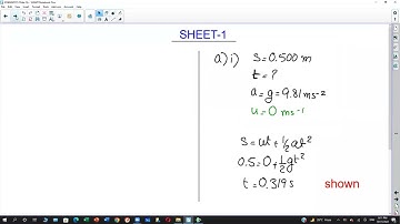 AS PHYSICS 9702 PAPER2 QS ON KINEMATICS