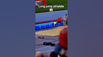 International Long Jump Athlete | Powerful Takeoff