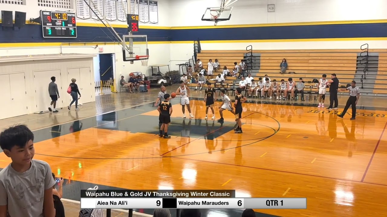 Aiea Na Ali’i vs Waipahu Marauders - 11/30/25 (Waipahu Blue & Gold JV Thanksgiving Winter Classic)