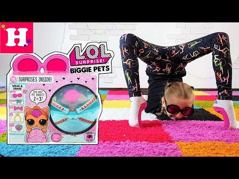 ГИМНАСТИКА ПРОТИВ ЛОЛ BIGGIE PETS // Что-то пошло не так 😨 LOL Biggie Pets // Гигантский питомец