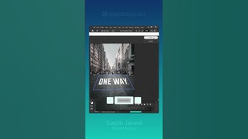 Write Text on Road in Photoshop - Short Photoshop Tutorial #graphicdesign #photoshoptutorial