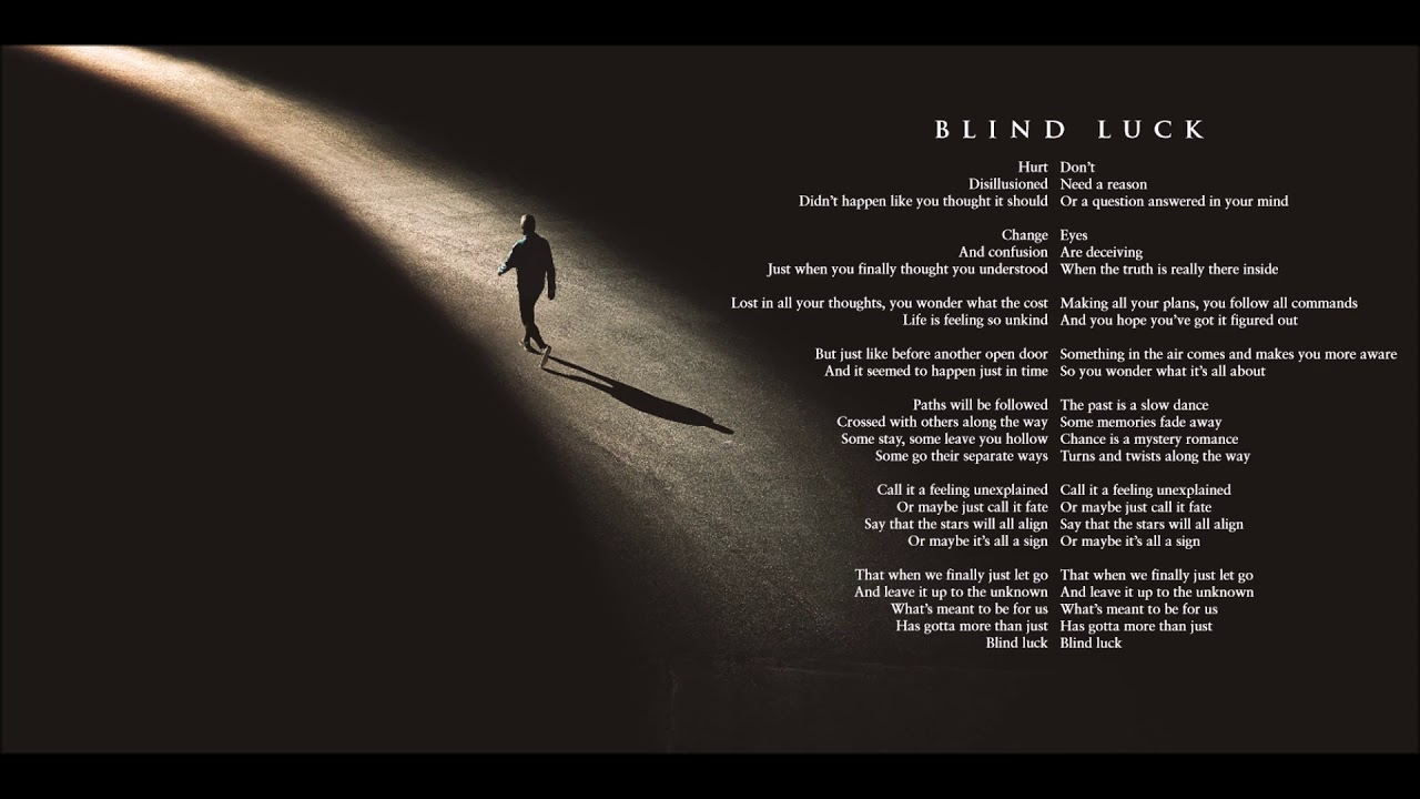 "Blind Luck" from the album 'Resonance' by YYNOT