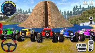 Monster Truck Impossible Offroad Racing 3D - Extreme Police Car Simulator - Android GamePlay #3 screenshot 1