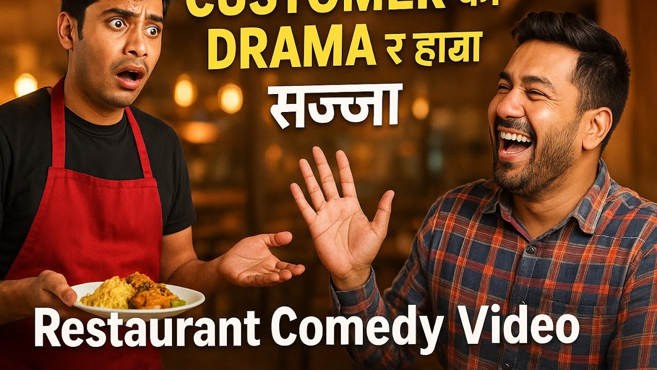 "Customer को Drama र हाम्रो मज्जा – Restaurant Comedy Video"