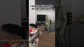 Viewer sound alert jumpscare #roleplay #gta #fivem #gtarp #horror #jumpscare #livestreamfail