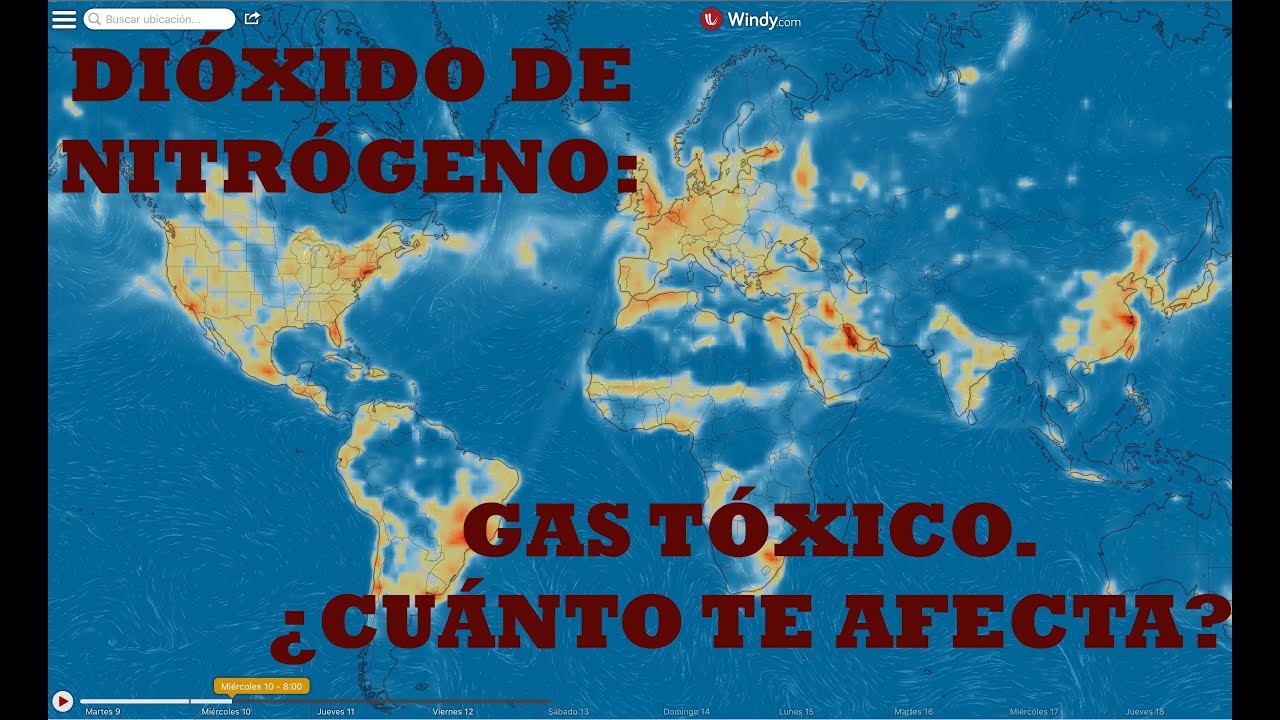Dióxido de Nitrógeno (NO2): Gas tóxico. ¿CUÁNTO TE AFECTA ...