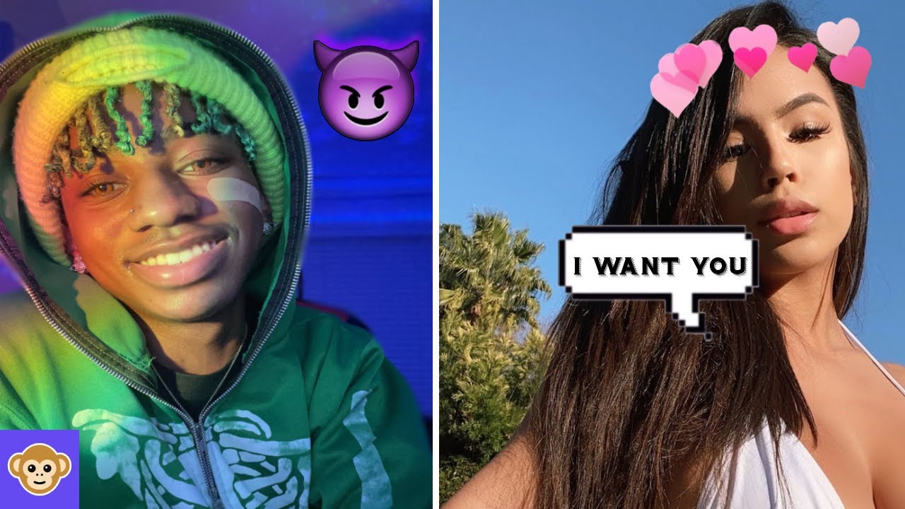 HOW TO RIZZ THE BADDEST GIRLS ON THE MONKEY APP AFTER DARK 😈 - YouTube