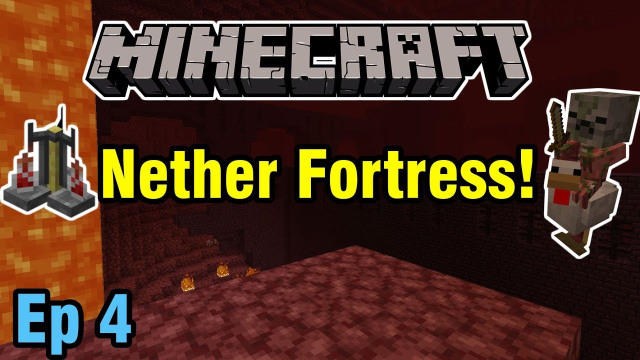 Minecraft 1.14 Lets Play Ep 4: Nether Fortress! - YouTube