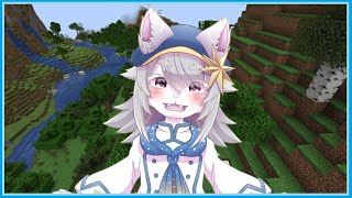 【#vtuber 】今日から始めるマイクラ生活っ！【#minecraft 】