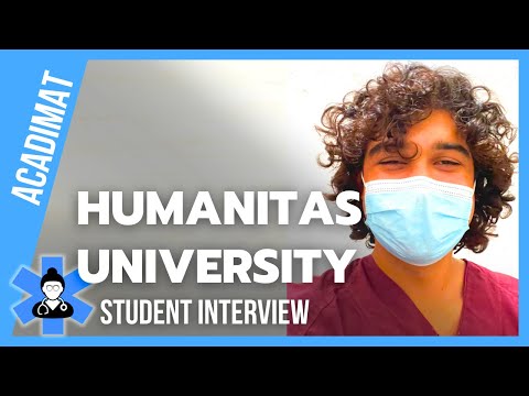 Humanitas Medicine in English - Interview with a current student @Emiliano Ruiz-Ayala